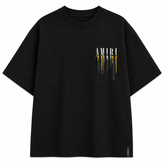 AMIRI OVERSIZED T SHIRT BLACK