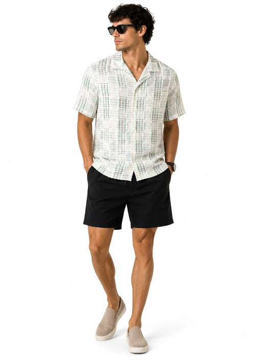 PREMIUM CUBAN TEXTURED SHIRT