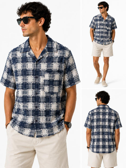 PREMIUM CUBAN TEXTURED SHIRT