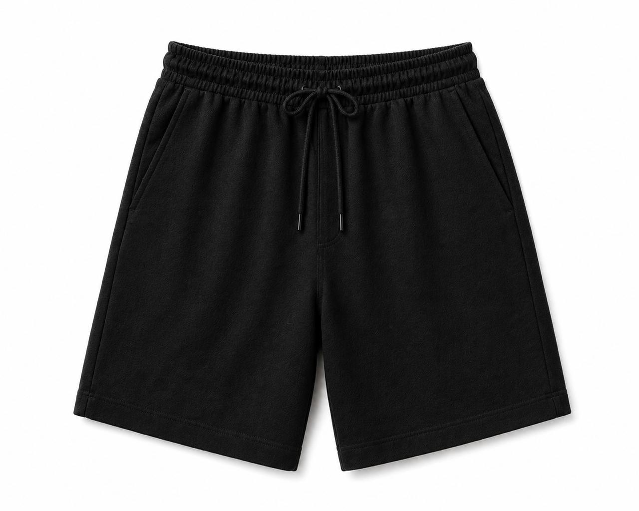 TAKABAH LINEN SHORTS BLACK