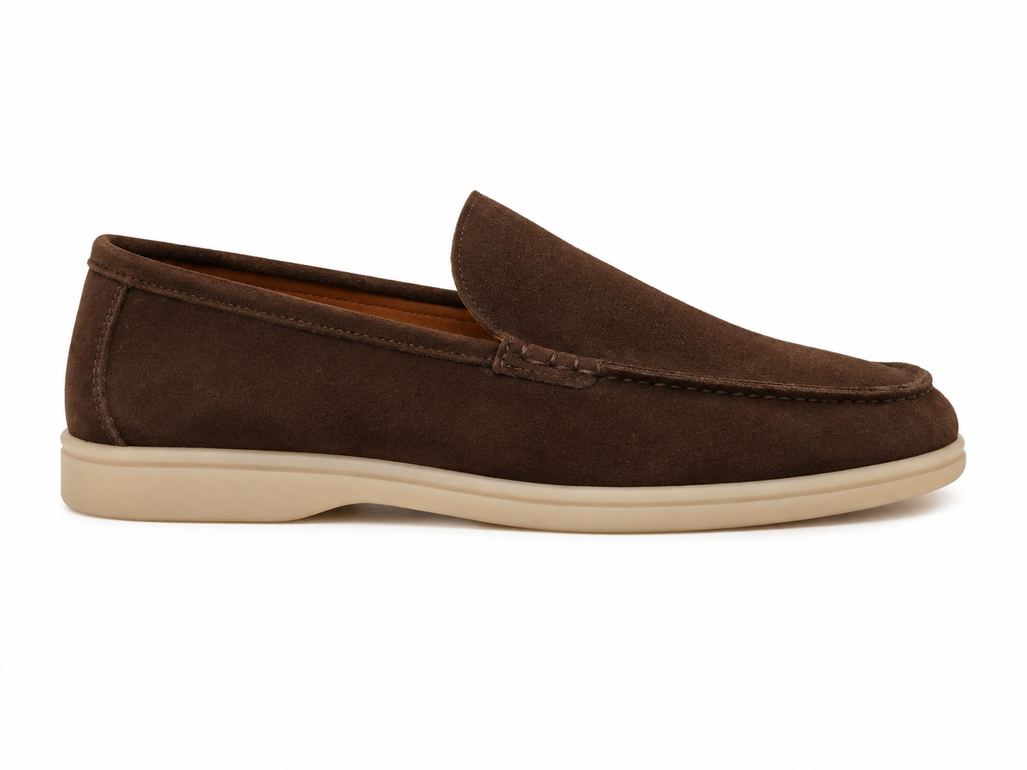 LORA PIANA CLASSIC SHOES COFFEE