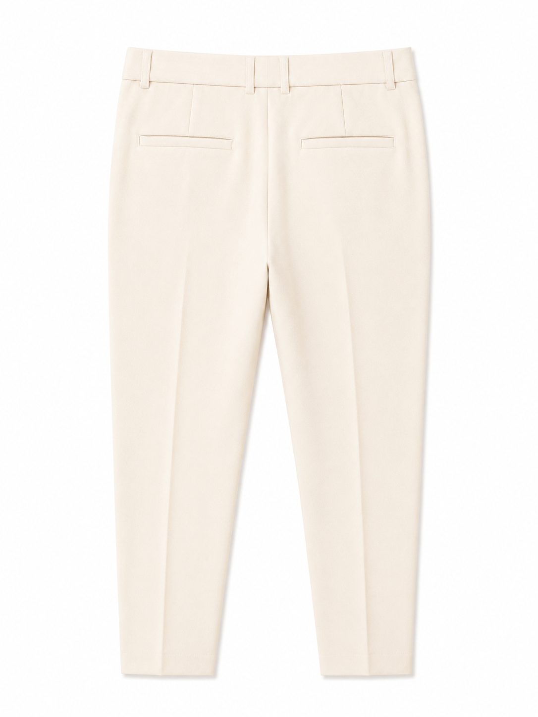 MEN CREAM  SMART CASUAL TROUSERS BY TAKABAH