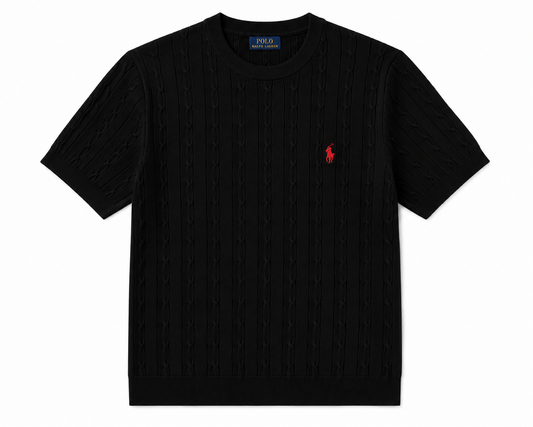 POLO RALPH T SHIRT BLACK BY TAKABAH