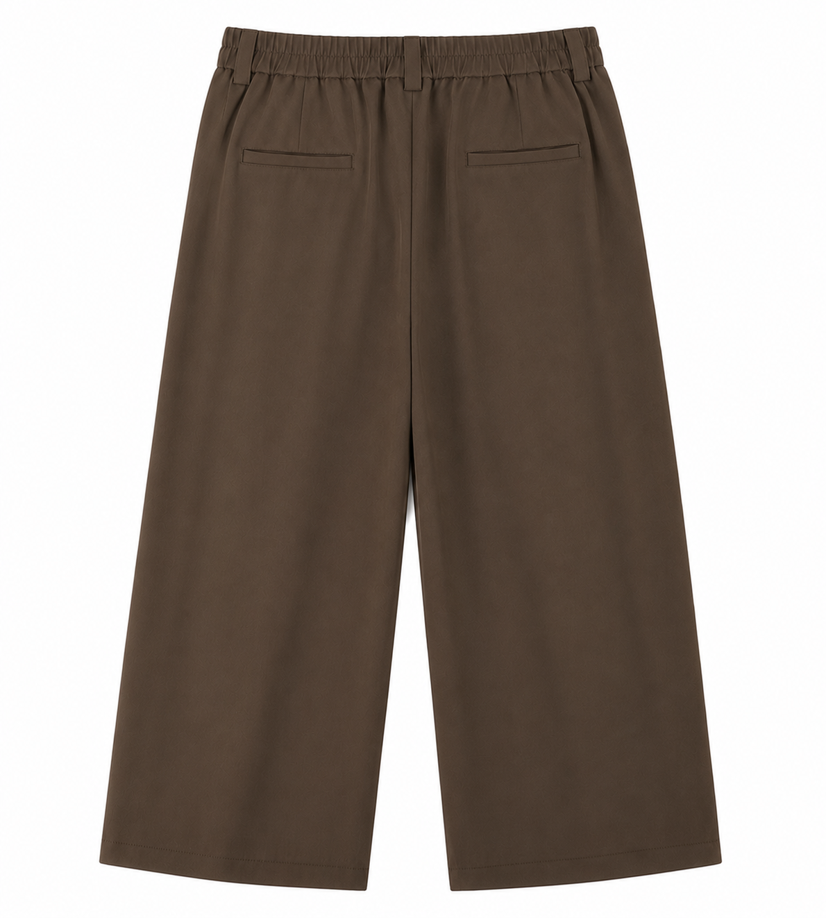 TAKABAH ESSENTIAL BAGGY TROUSERS BROWN