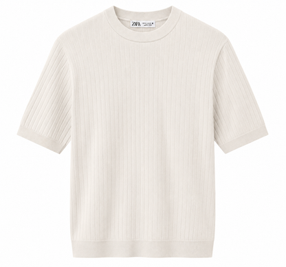 ZARA T-SHIRTCLASSIC BEIGE