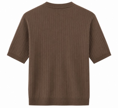 ZARA TSHIRT CLASSIC BROWN
