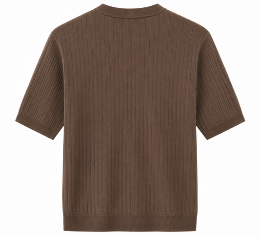ZARA TSHIRT CLASSIC BROWN