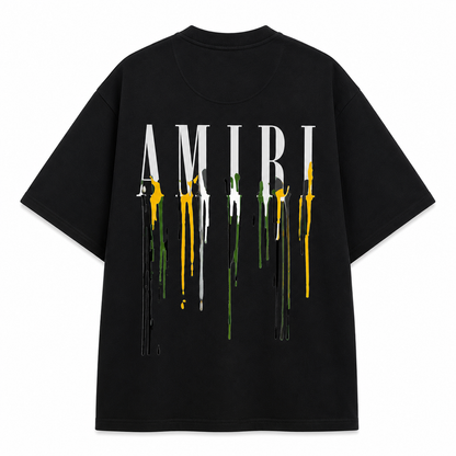 AMIRI OVERSIZED T SHIRT BLACK