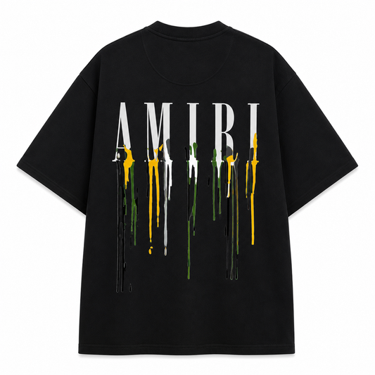 AMIRI OVERSIZED T SHIRT BLACK