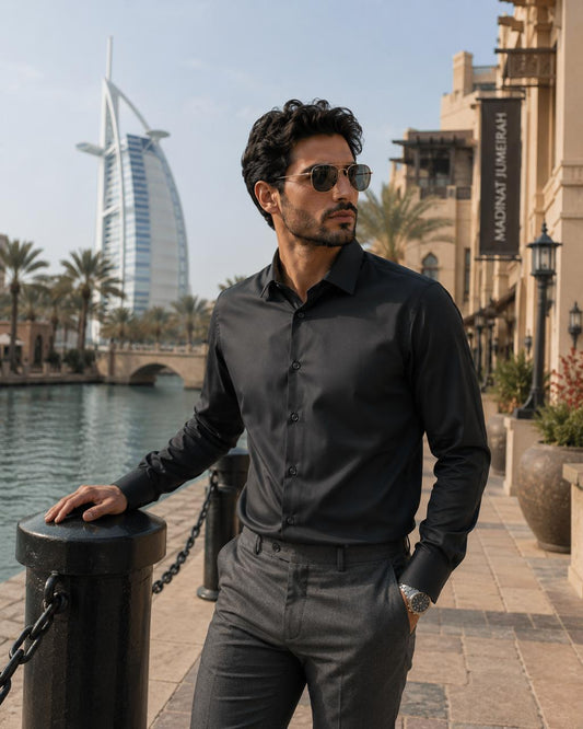 FORMAL BLACK FORMAL SHIRT
