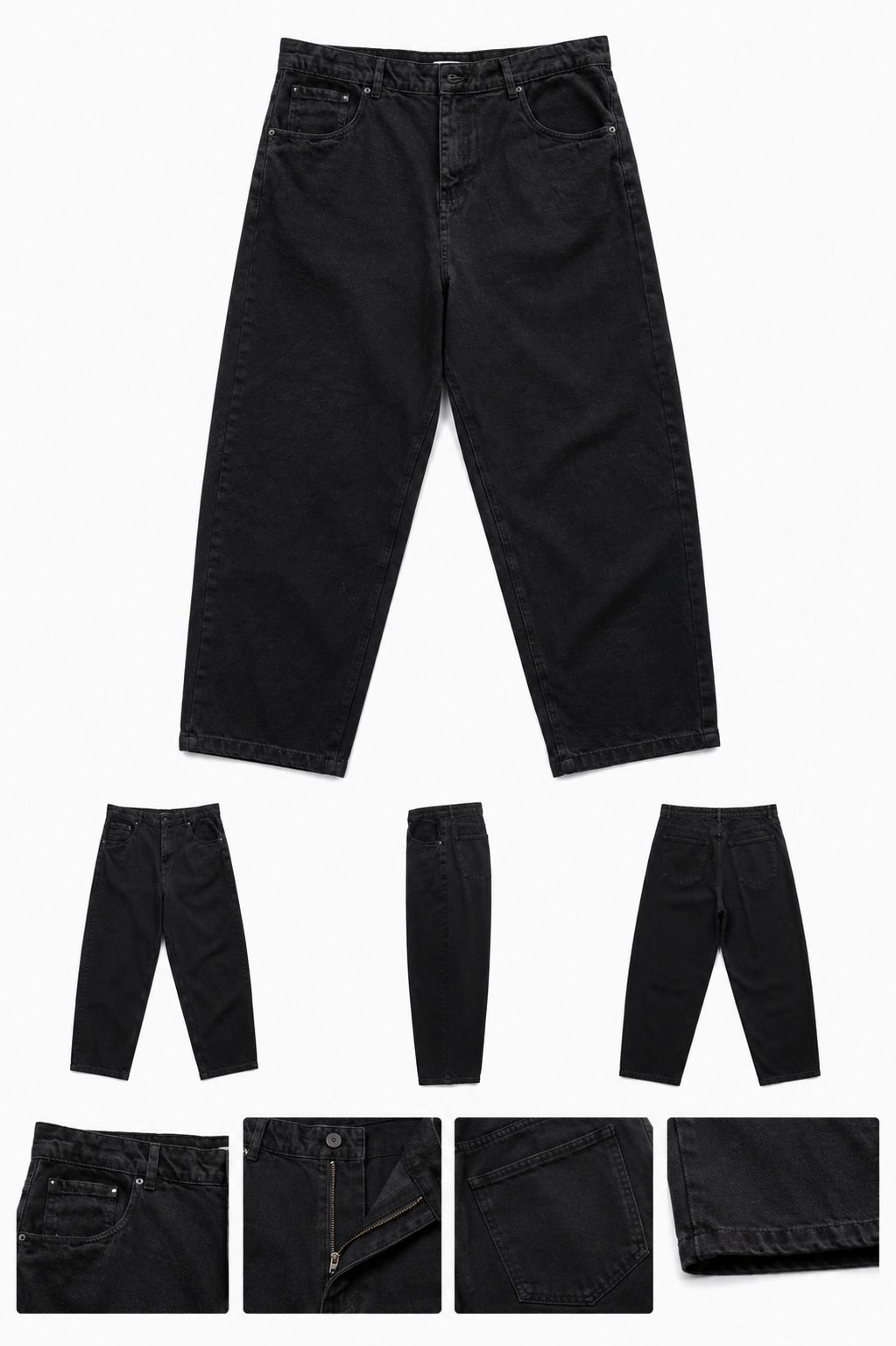 BLACK BAGGY JEANS