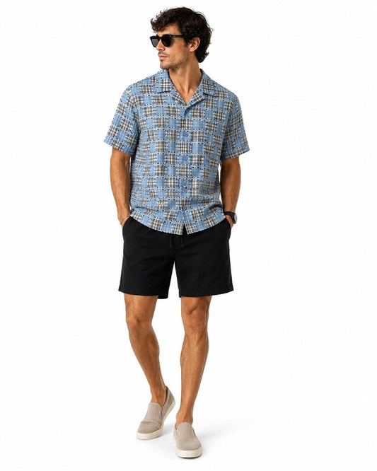 PREMIUM CUBAN TEXTURED SHIRT