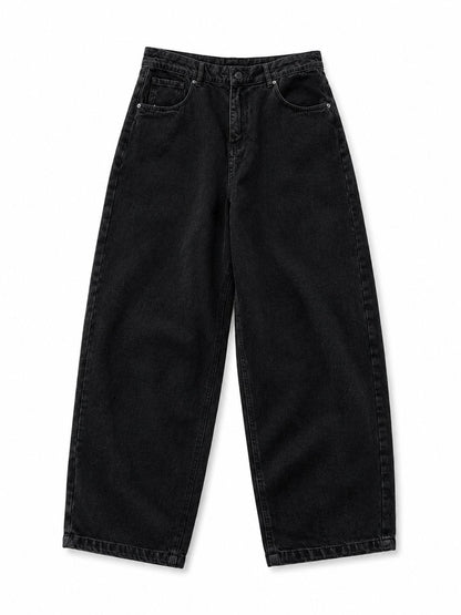 BLACK BAGGY JEANS